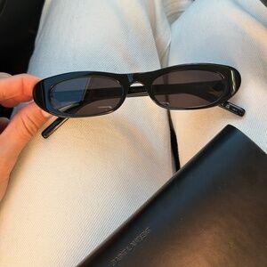 Saint Laurent SL 557 Sunglasses Black - Like New